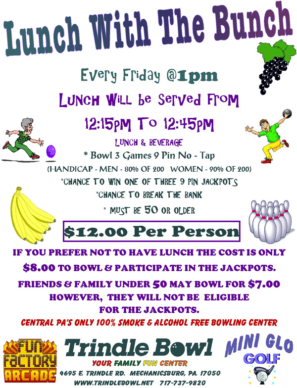 lunch with the bunch