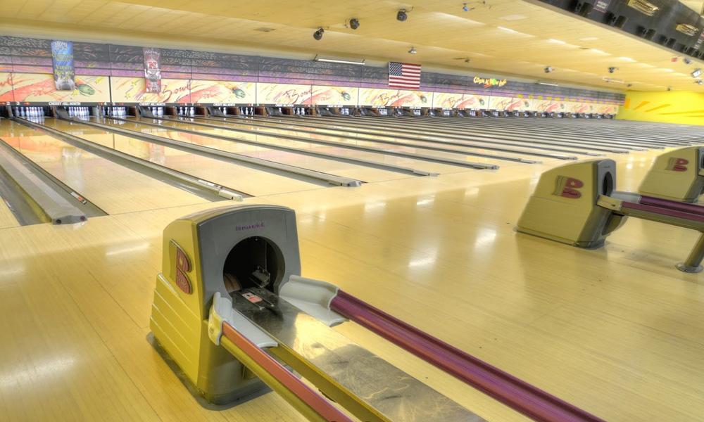bowling lanes