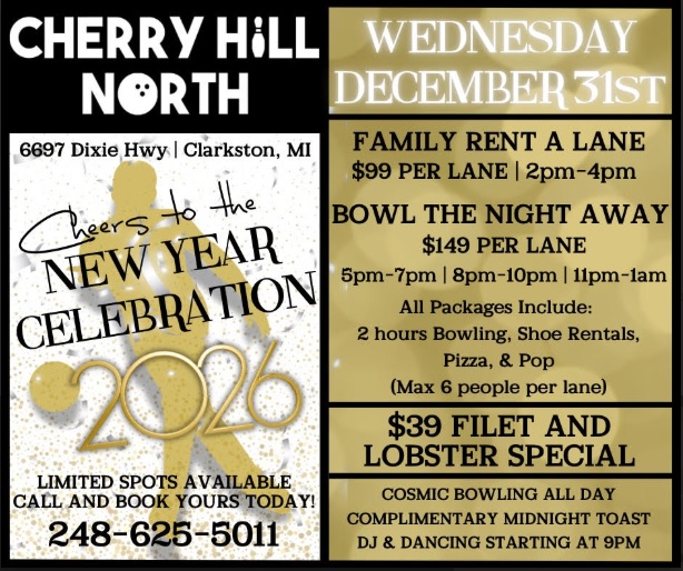 cherry hill lanes north new years eve specials