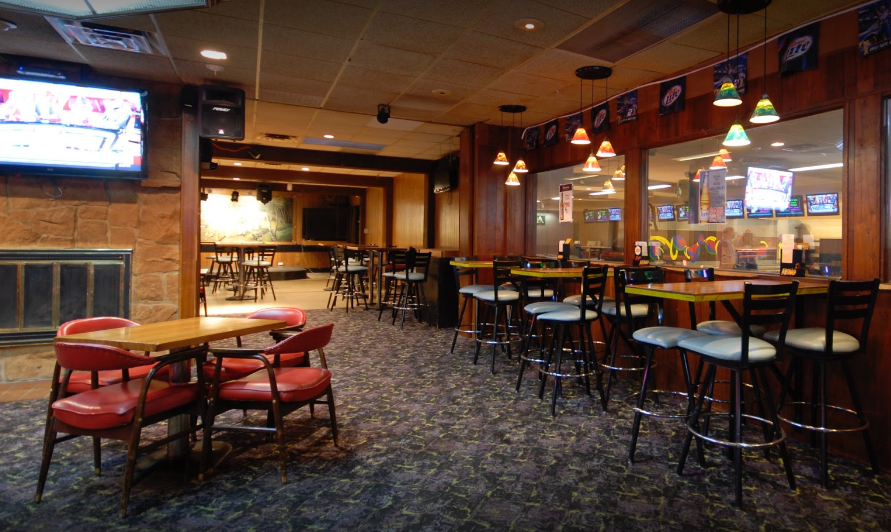 bar area