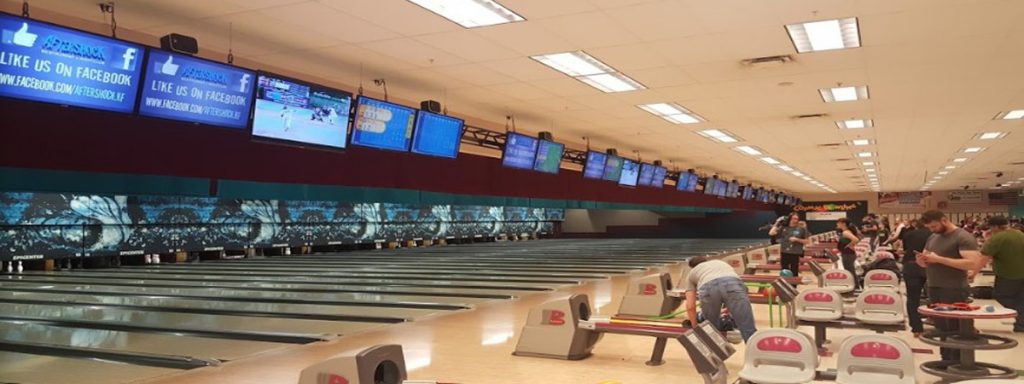 bowling lanes