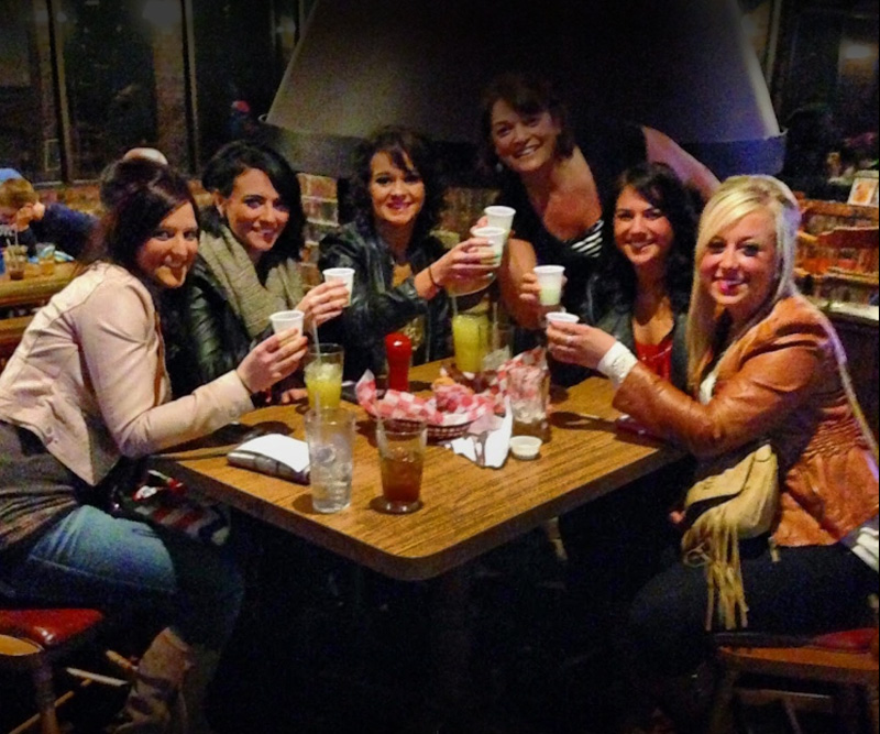 people in the bar